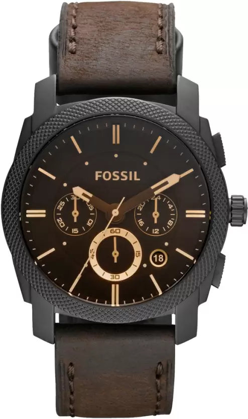 Fossil Machine Chronograph Brown Dial