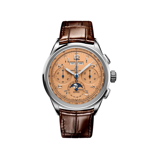 Breitling Premier B25 Datora Chronograph Automatic Brown Dial