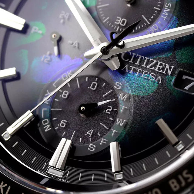 Citizen Attesa Perpetual Alarm World Time Chronograph