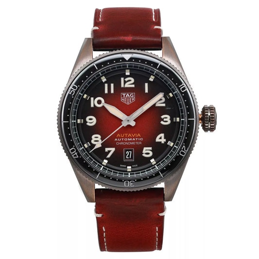 Tag Heuer Autavia Automatic Red Dial