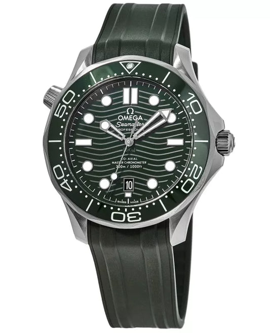 Omega Seamaster Diver Automatic Chronometer Green Dial