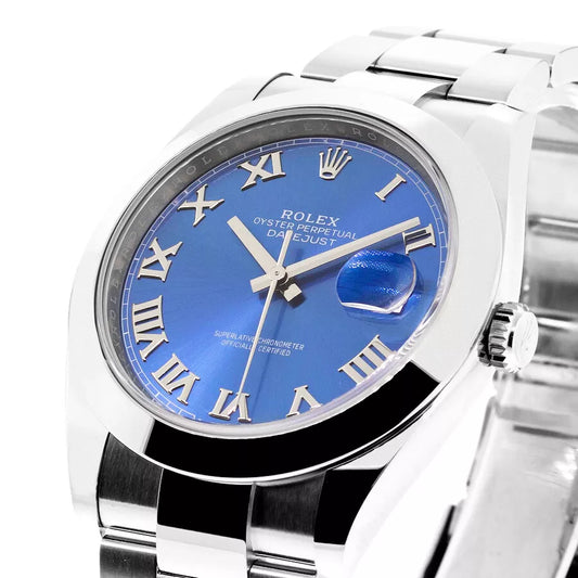 Rolex Datejust 41 Automatic Blue Dial