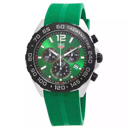 Tag Heuer Formula 1 Chronograph Quartz Green Dial