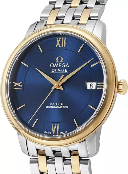 Omega De Ville Prestige Co-Axial Blue Dial