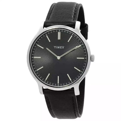 Timex Norway Quartz Black Dial