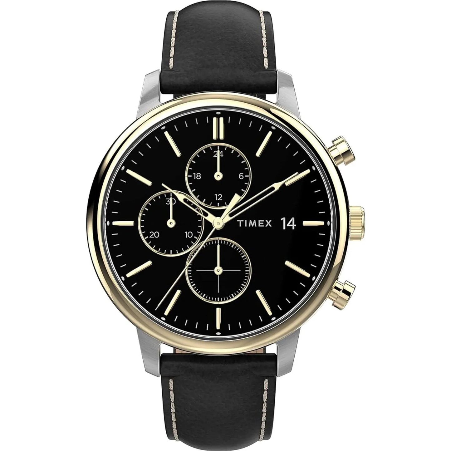 Timex Chicago Chronograph Quartz Black Dia