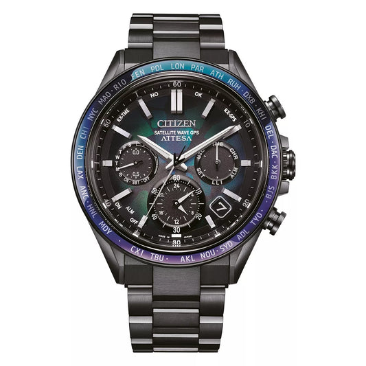 Citizen Attesa Eco-Drive Blue Dial