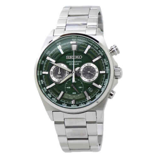 Seiko Chronograph Quartz Green Dial