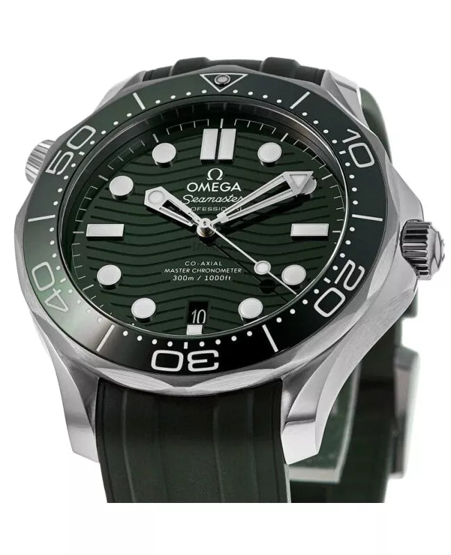 Omega Seamaster Diver Automatic Chronometer Green Dial