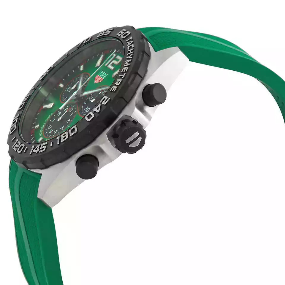 Tag Heuer Formula 1 Chronograph Quartz Green Dial