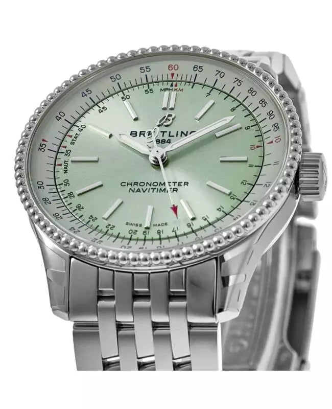 Breitling Navitimer Automatic Chronometer Green Dial