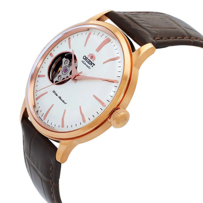 Orient Classic Open Heart Automatic White Dial