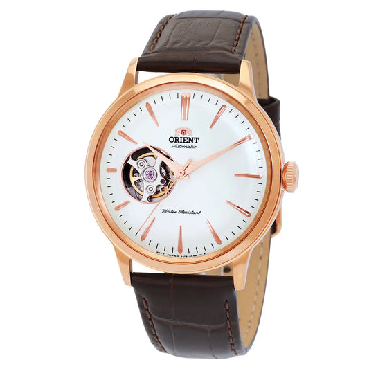 Orient Classic Open Heart Automatic White Dial